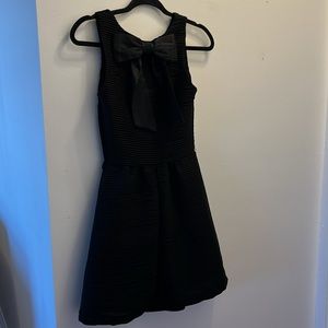 Black Bow Tie Dress